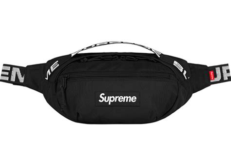 supreme waist bag ss18 replica|farfetch supreme waist bag.